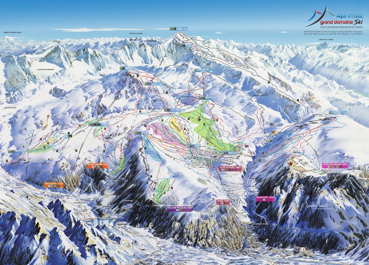 ski tour routes